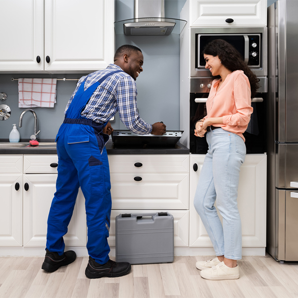 how long does it typically take to complete cooktop repair services in Huttonsville